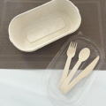 Wooden Cutlery set for airlines