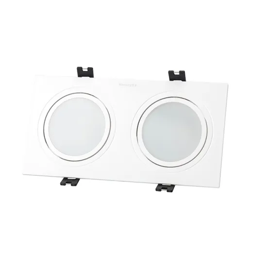Factory Direct Heat Sink Double Head Square 2x7W Rectangular LED Downlight
