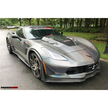 Z06OEM Style FRP Front Lip with Canards for Chevrolet Corvette C7 Z06 GS GrandSport