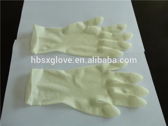 blue latex gloves medical with CE quality and reasonable price