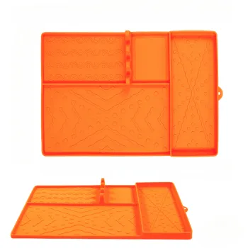 Side Shelf Grill Pad BBQ Seasoning Silicone Mats for Outdoor Grilling & Kitchen