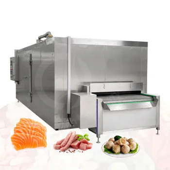 OCEAN Frozen Food Processing: Burger, Fruit, and Tuna Freeze Machine