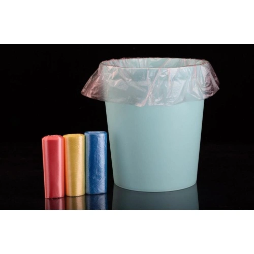 Buy Wholesale China Colored Plastic Hdpe/ldpe Roll Garbage Bag