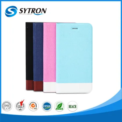 Wallet phone case PU material stand function mobile phone case for lenovo