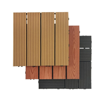 Easily Installed 150x25mm 3D Embossed Co-Extrusion WPC Decking Composite for Exterior