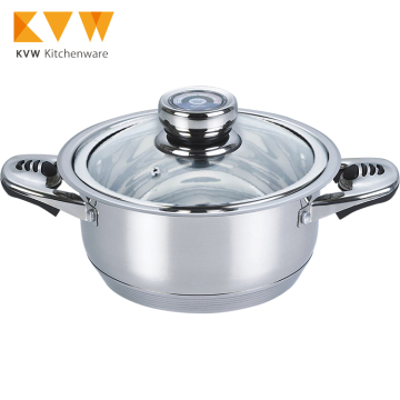 Royal 23pcs Edelstahl -Kochgeschirrset - Auflauftöpfe