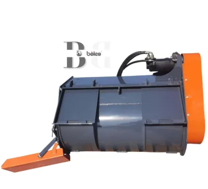 Hydraulic Cement Mixer Bucket for Backhoe: Fits Bobcat, JohnDeere, JCB, CASE, and Gehl