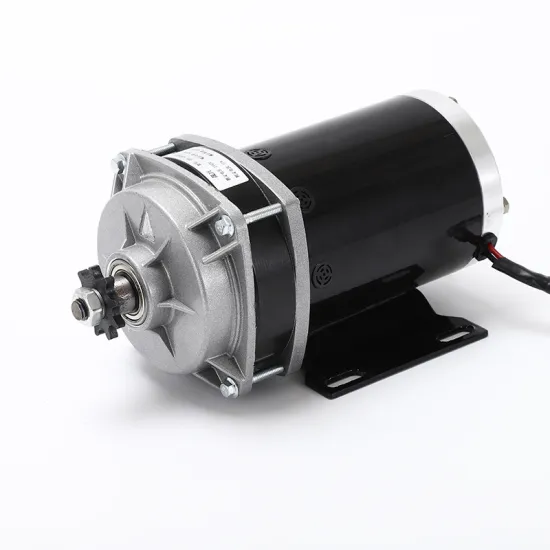 24V 500W DC Brush Permanent Magnet Gear Motor for Tricycles, Scooters, and Wheelchairs