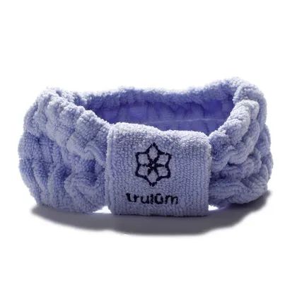 Microfiber women washing face spa headbands