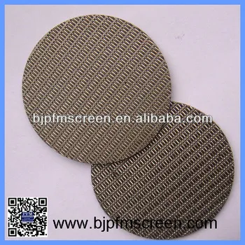 316L Stainless Steel Sintered Wire Mesh Disc