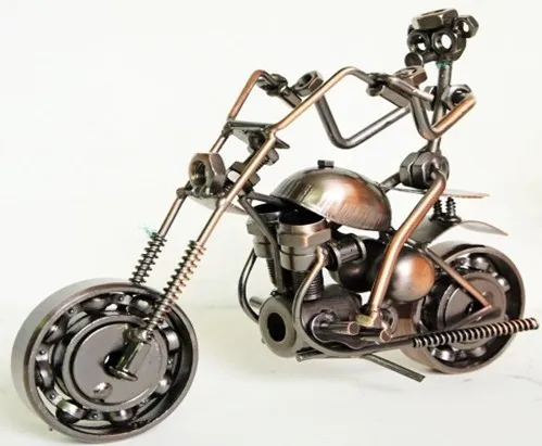 Full metal motorcycle models toys
