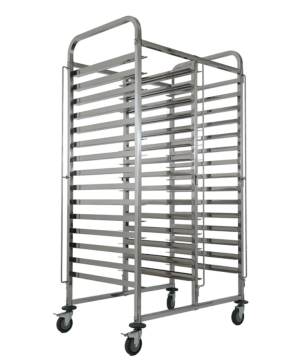 Quick Assemble Stainless Steel Bread Trolley