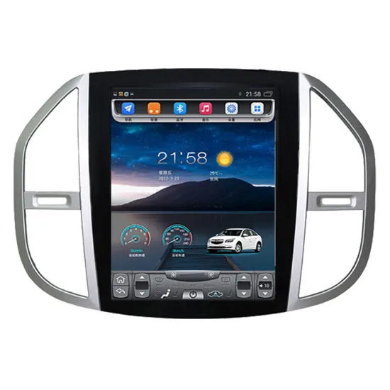 Tesla Style Vertical Screen Android Car Radio for Mercedes Benz Vito 3 W447 2014-2020 DVD Player