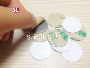 HF13.56 MHz 25mm round Rfid Mobile Phone anti-metal blank NFC Sticker Tag for Ntag 203, ISO14443 A "11"