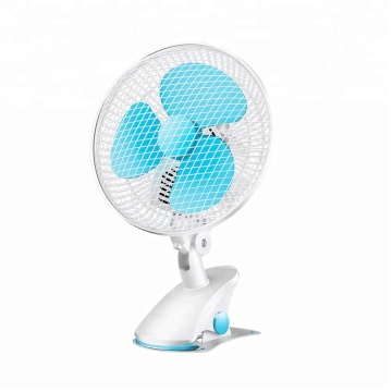 2 Speeds 8 Inch Mini Table Fan with Clip and Oscillation