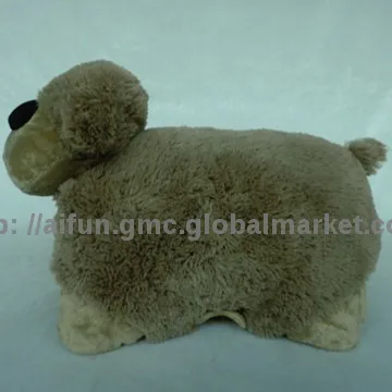 Practical toy, Dog Pillow toy, Open the velcro, it is also a cushion