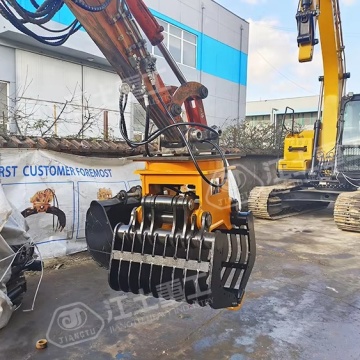 Hydraulic Excavator Stone Sorting Grapple for Sale