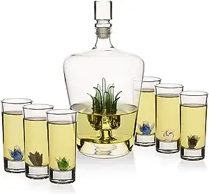 Agave Plant Tequila Decanter - Perfect for Bar and Tequila Parties