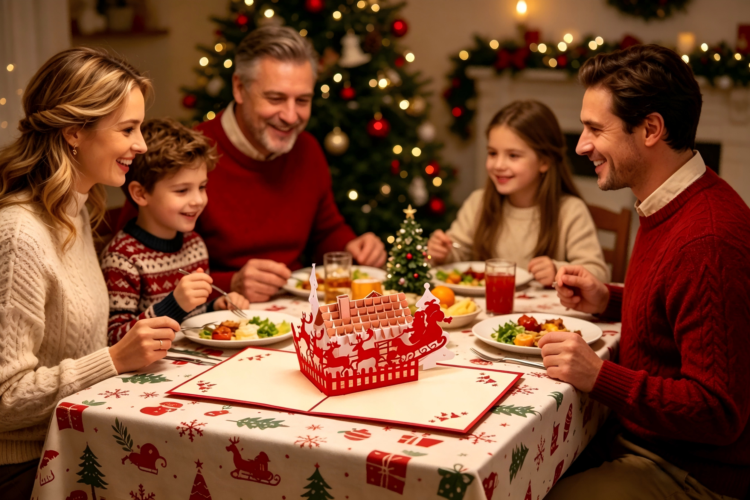 christmas pop up cards