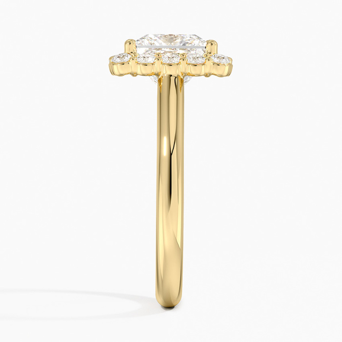 แหวนหมั้น Princess Cut 3ct D VVS2