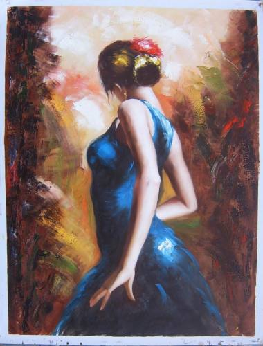 High Quality Handmade Oil Painting (PF02)