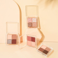 2021 new waterproof and easy-to-make up 4-color eyeshadow