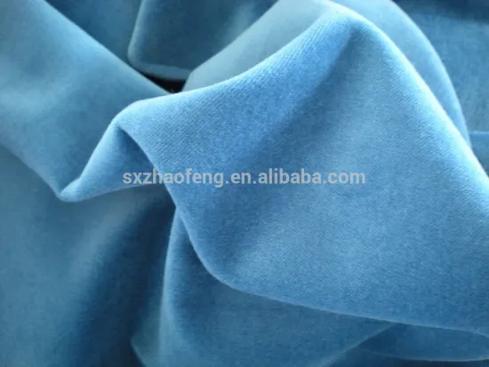FIRE RESISTANT COTTON VELVET FOR SOFA AND CURTAIN