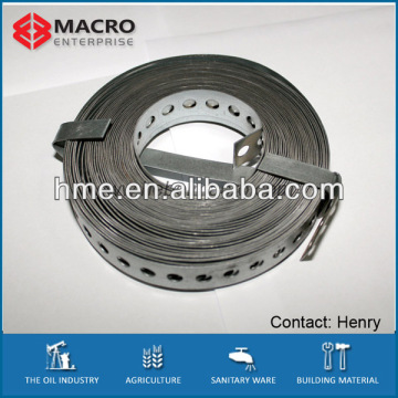 High quality perforated steel strapping