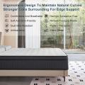 10 Inch Gel Memory Foam Spring Hybrid Mattress