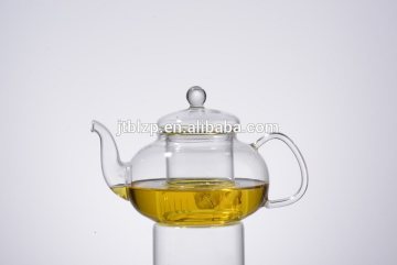 handblown heat resistant glass kettle