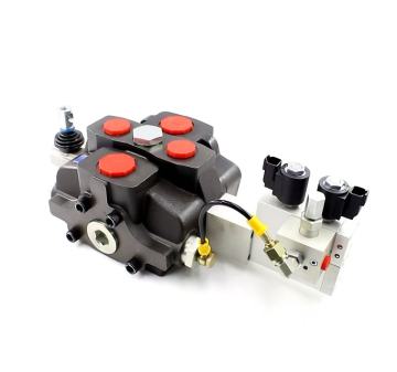 SD25 Valvola direzionale idraulica sezionale elettrica/manuale