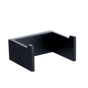 NC4001-MB Wall-Mounted Matt Black Stainless Steel 304 Double Coat Hooks