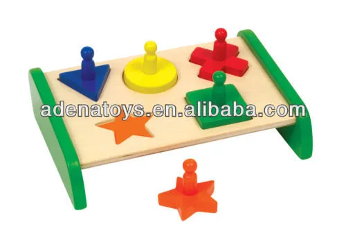 Primary Puzzle Board Manipulative Learning Shape Size
