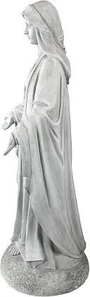 Madonna of Notre Dame Religious Garden Decor Statue