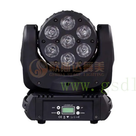 Moving Head Wash Lighting Led Rgbw 15w