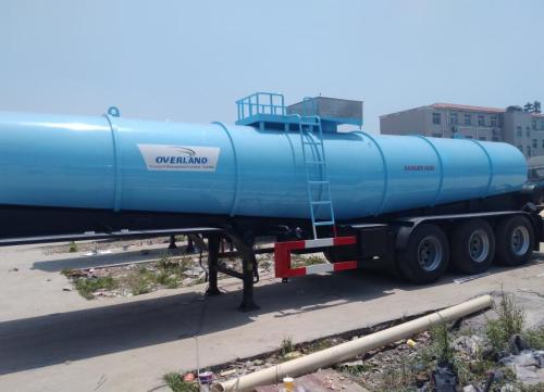 3 axel 20cbm sulfat tank semitrailer