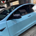 Кристально синий автомобиль виниловая обертка