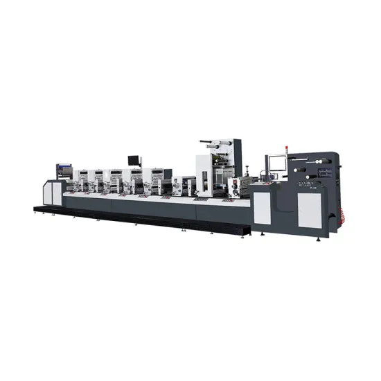 350mm Multifunction Semi-Rotary Sticker Label Printing Machine