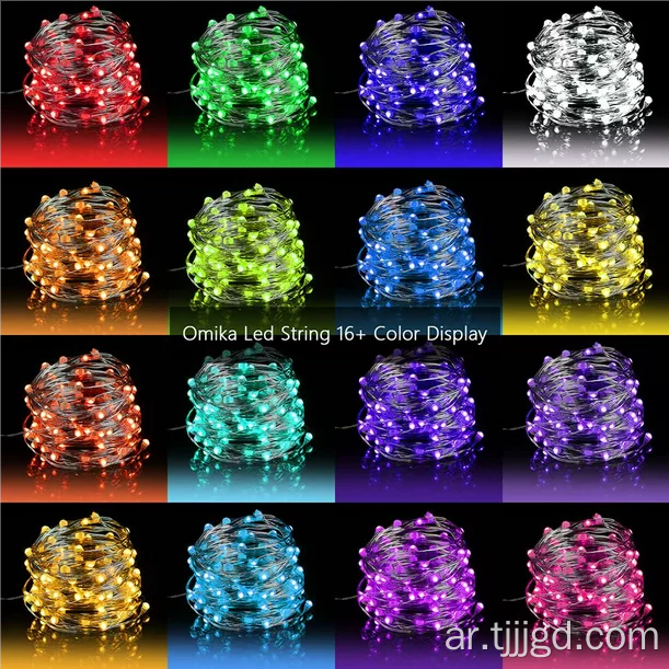 LED سلسلة أضواء مقاومة للماء