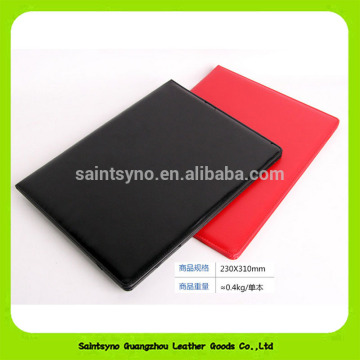 16051 Top Quality Custom PU File Folder a4 clear file folder document holder