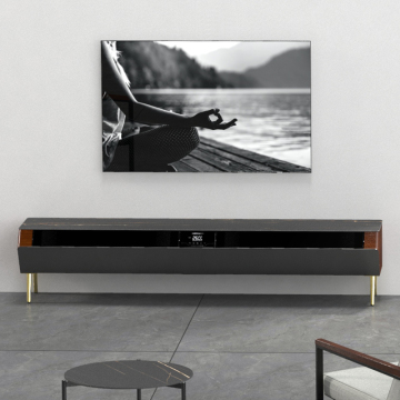 Modern Design TV Cabinet with Air Conditioning and LED Touch Panel