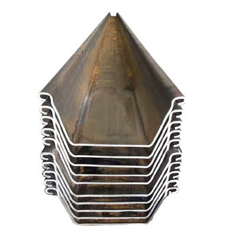 China Hot Rolled SY295 SY390 Metal U/Z Type Steel Sheet Pile 400*100*10.5mm 6m 12m