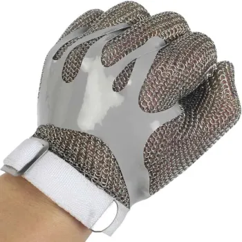 High Quality Cutproof 316 Stainless Steel Ring Mesh Gloves for Slaughterhouse Cutters
