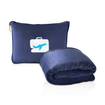 Coperta di pile peluche da 4 in 1 da viaggio