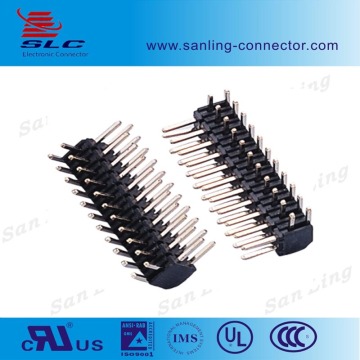 Dongguan SanLing 2.0mm Dual Row Right Angle H4.0mm Pin Header /.