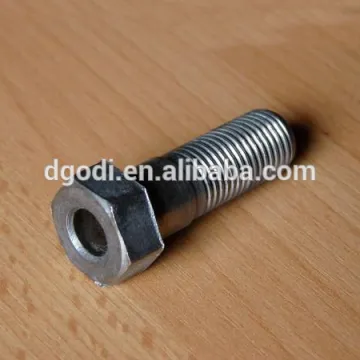 CNC machines high precision hex head hollow screw Dongguan supplier