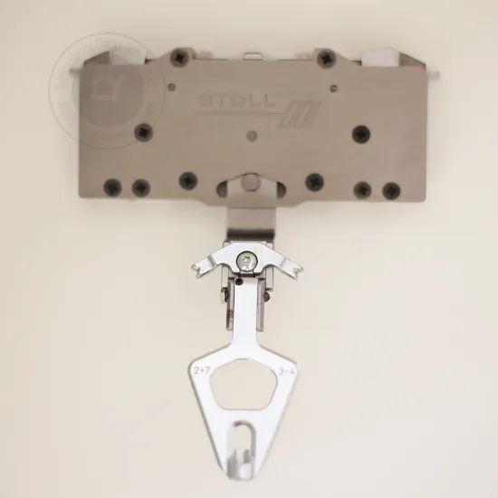 STOLL 330 TC-922 CMS Knitting Machine: Complete Yarn Guide and Intarsa YC Carriage with E3.5.2 Upgrade - Part Number 212983