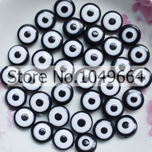 Hurtownia żywicy Evil Eye Spacer Loose Beads