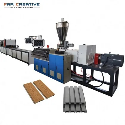 Plastic Wood Deck Profile Extruder: WPC Floor Profile Production Line & Wood Plastic Machine