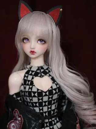 BJD Peach Spirit Girl 58cm Ball Jointed Doll